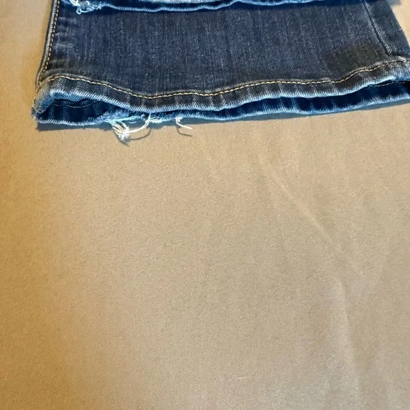 Lucky Brand Dark Blue Boot Cut Jeans low rise sz 0/26R 5pkt design, casual - Picture 16 of 16